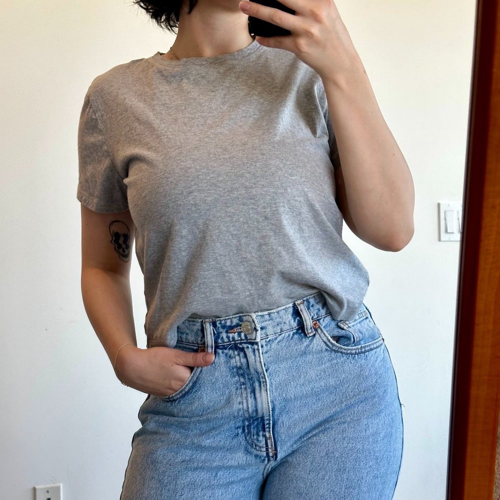 Everlane Organic Cotton Box-Cut Tee